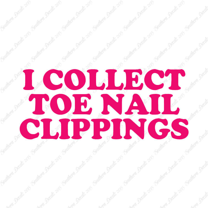 Collect Toenail Clippings