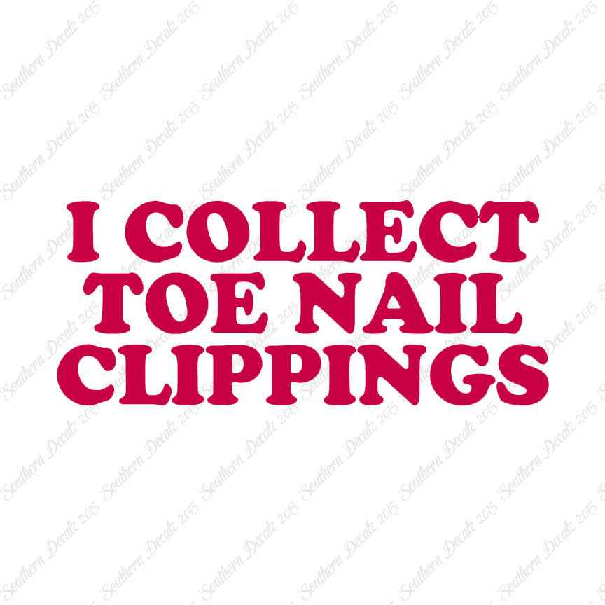 Collect Toenail Clippings
