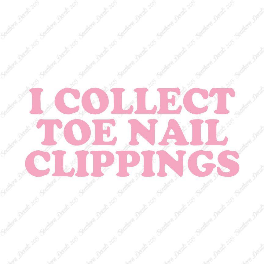 Collect Toenail Clippings