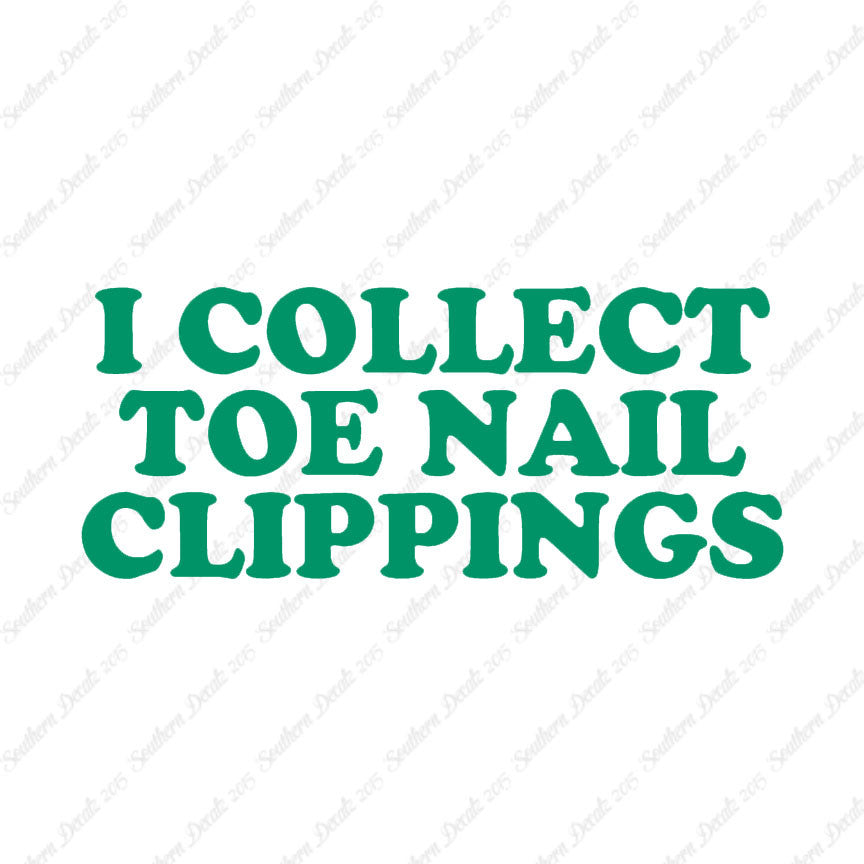 Collect Toenail Clippings