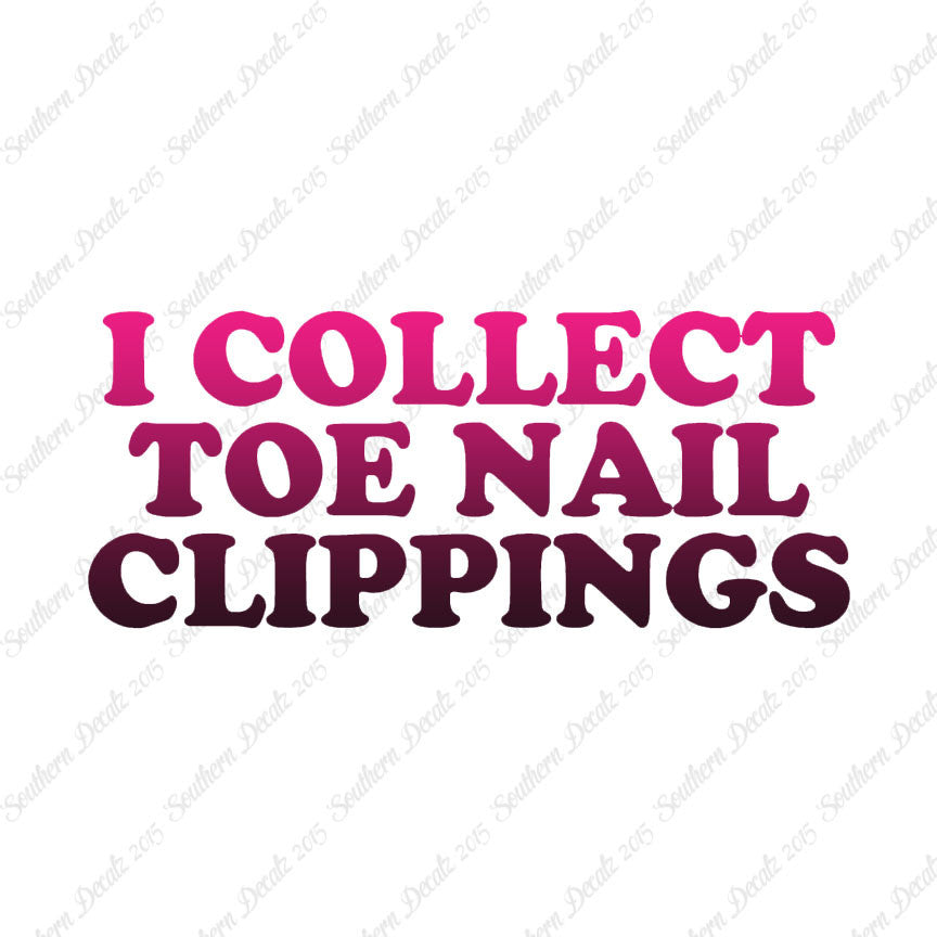 Collect Toenail Clippings