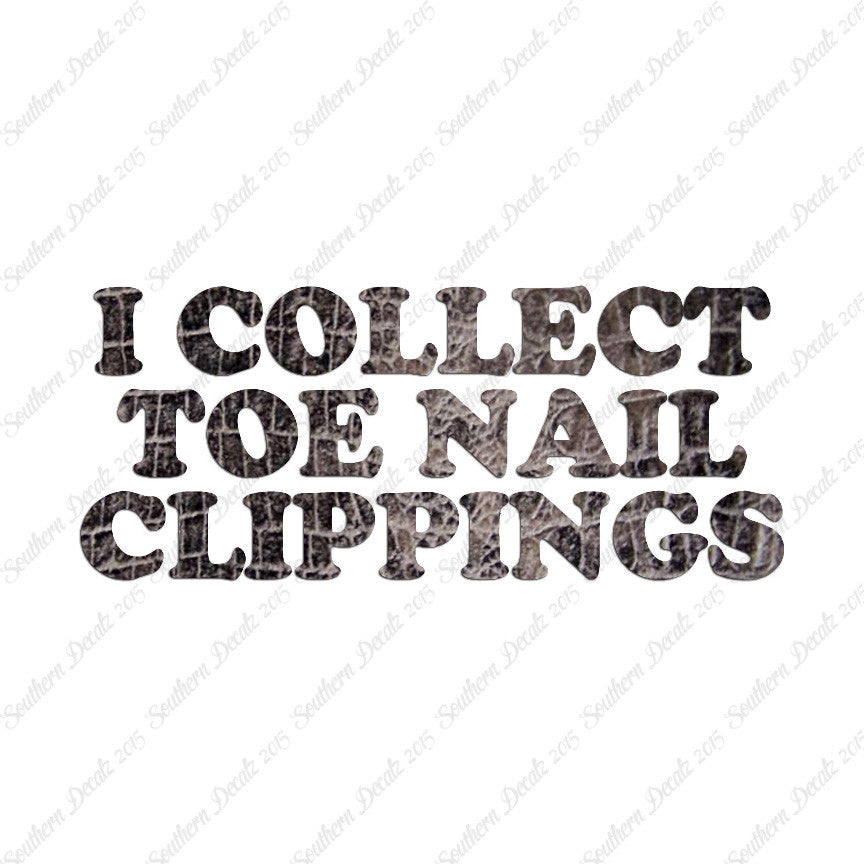 Collect Toenail Clippings