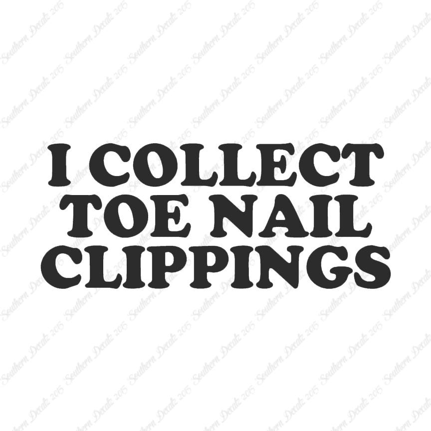 Collect Toenail Clippings