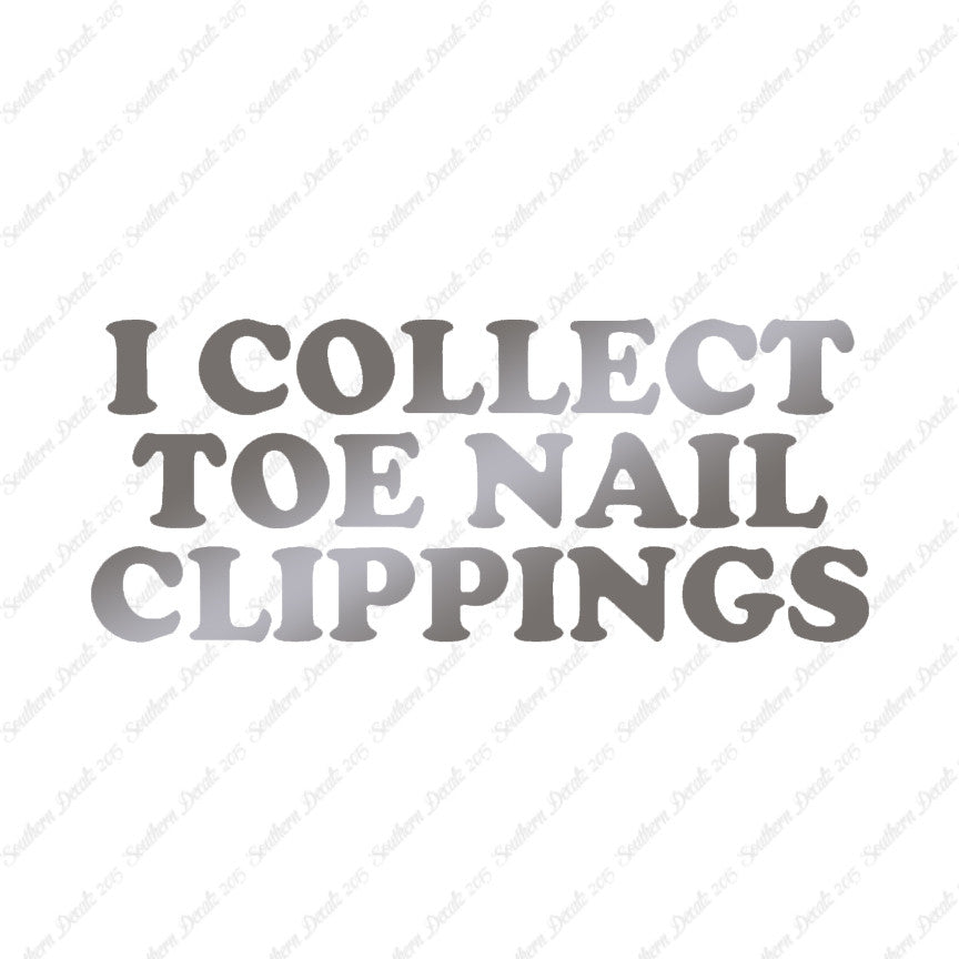 Collect Toenail Clippings