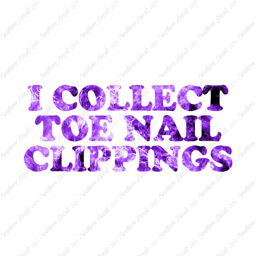 Collect Toenail Clippings