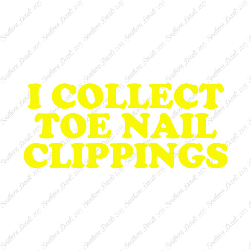 Collect Toenail Clippings