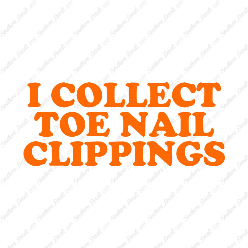 Collect Toenail Clippings