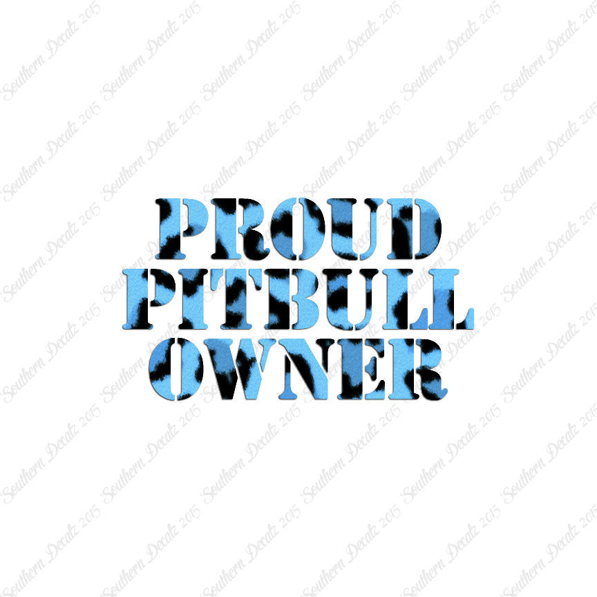 Proud Pitbull Owner