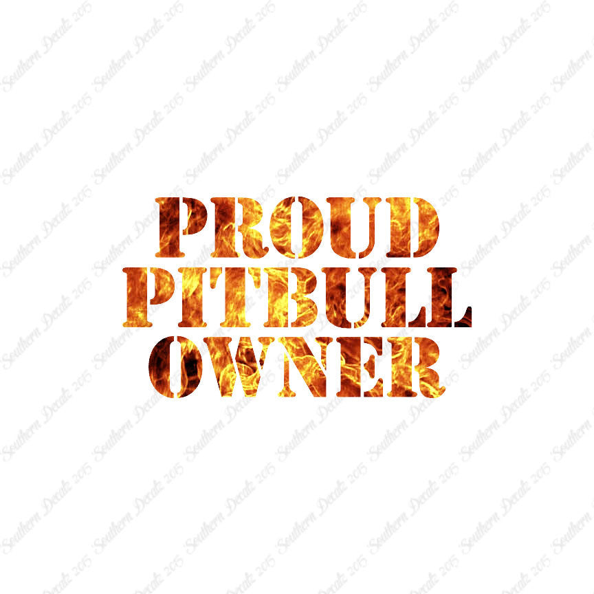Proud Pitbull Owner