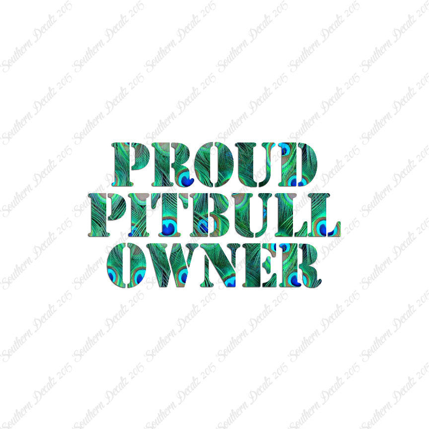 Proud Pitbull Owner