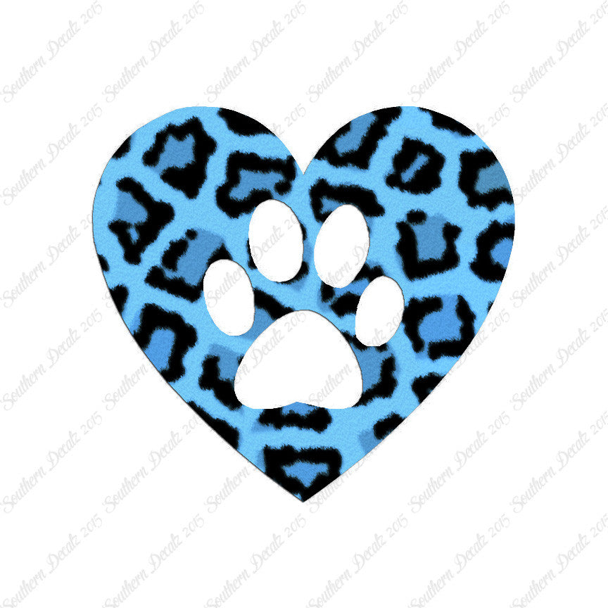 Dog Paw Print Heart