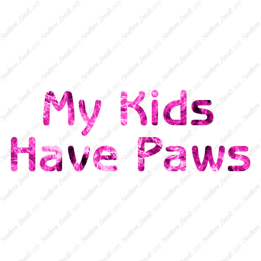 My Kids Have Paws