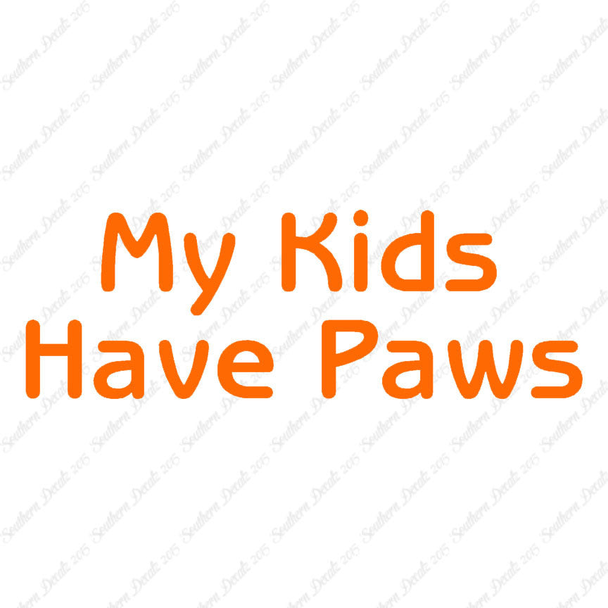 My Kids Have Paws