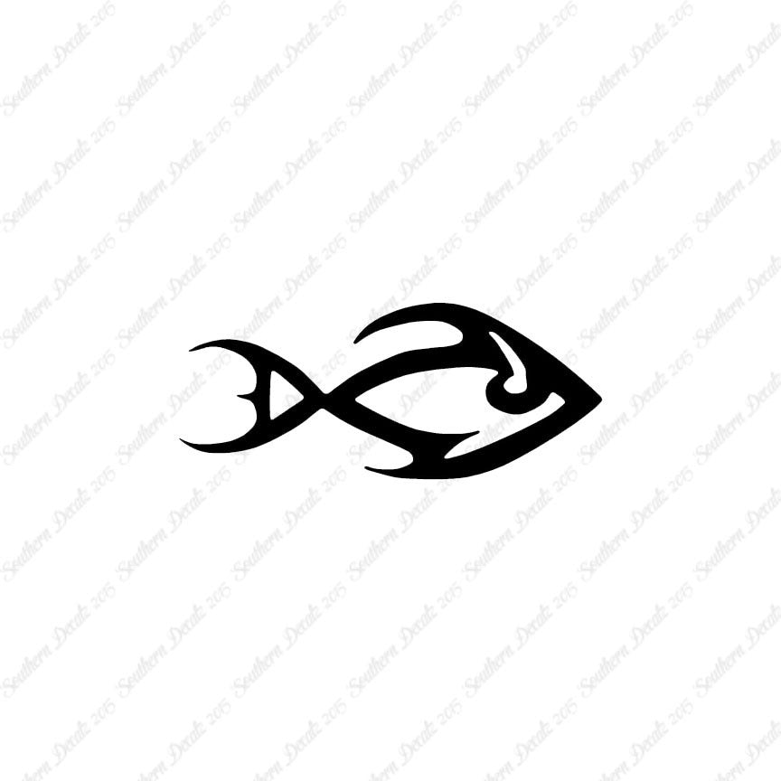 Tribal Fish Art Design