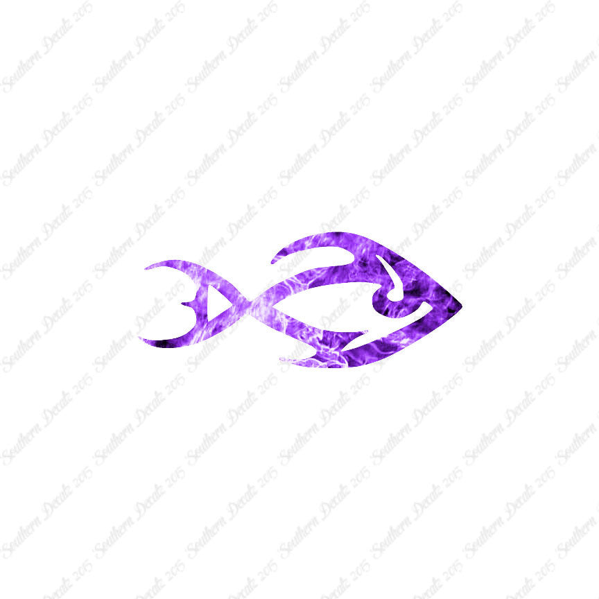 Tribal Fish Art Design