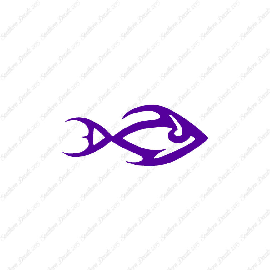 Tribal Fish Art Design