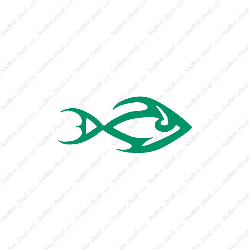 Tribal Fish Art Design
