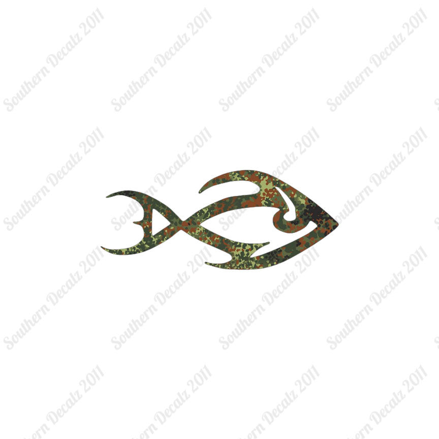 Tribal Fish Art Design