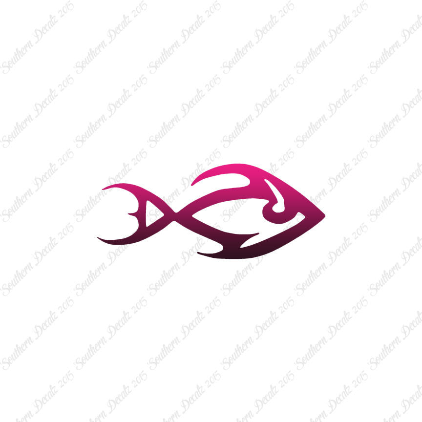 Tribal Fish Art Design