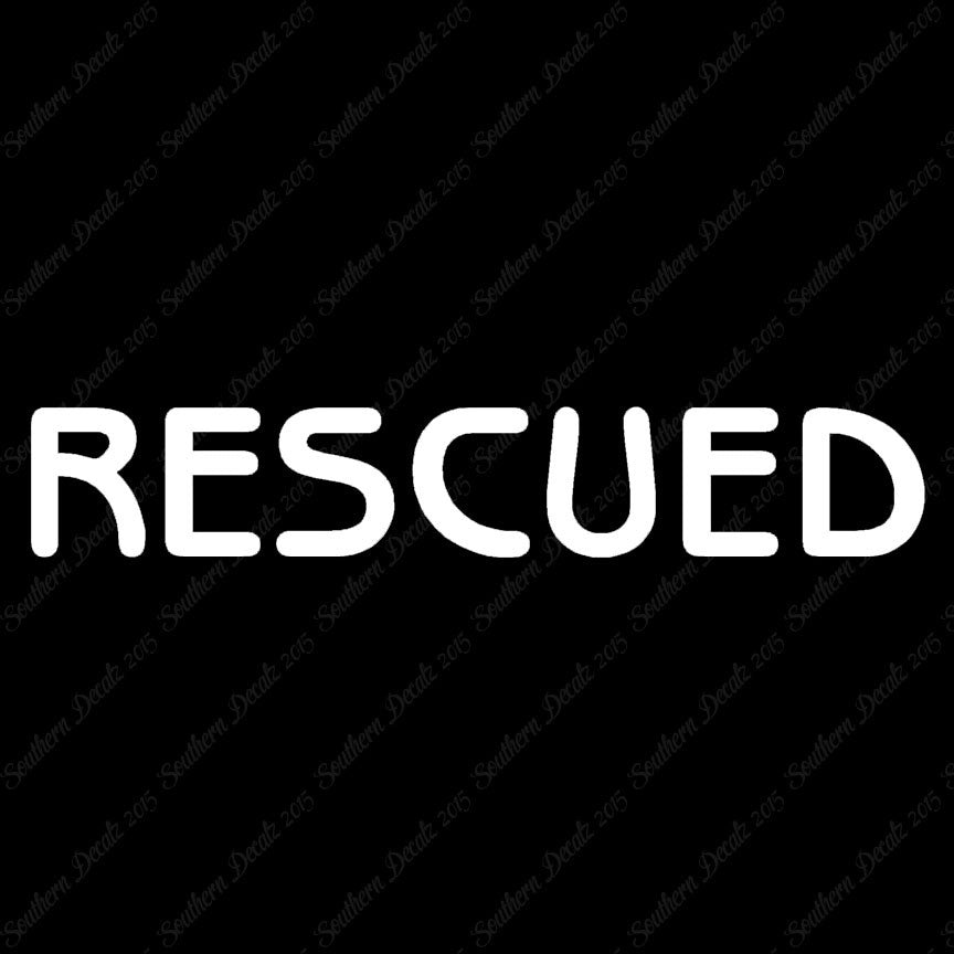 Rescued Paw Print