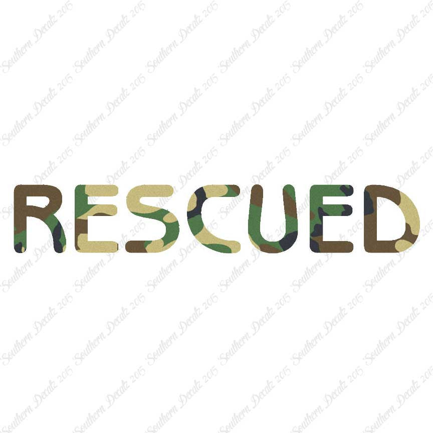Rescued Paw Print