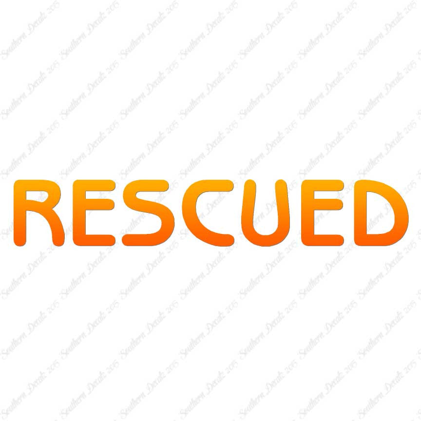 Rescued Paw Print