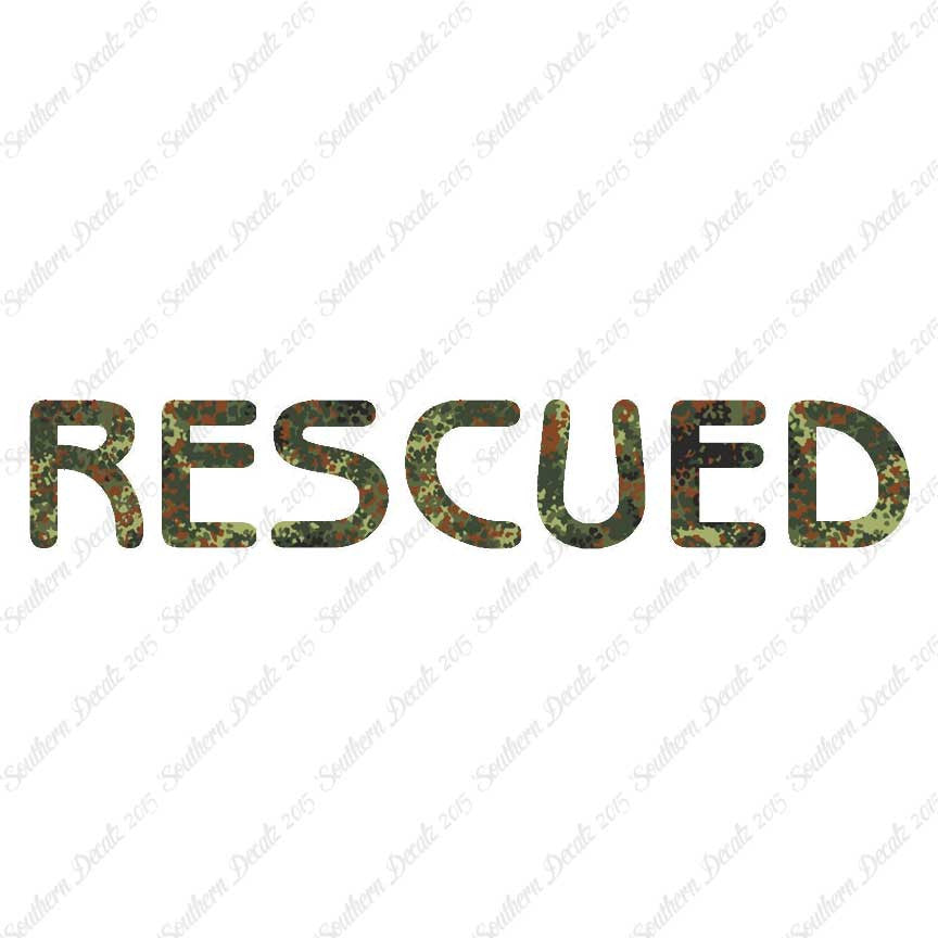 Rescued Paw Print