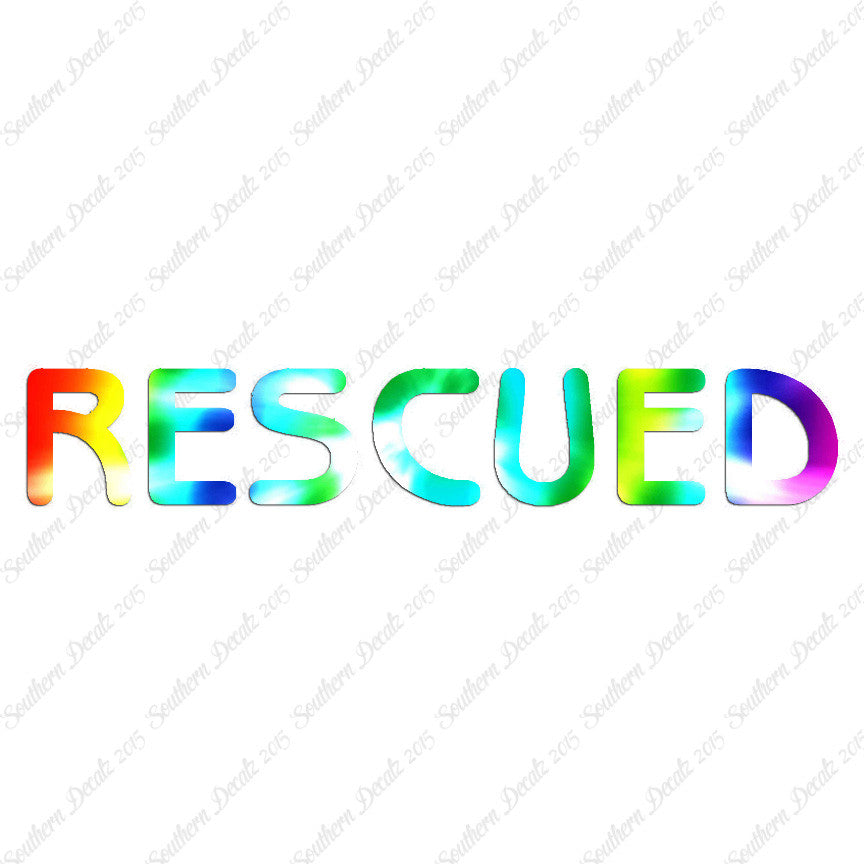 Rescued Paw Print