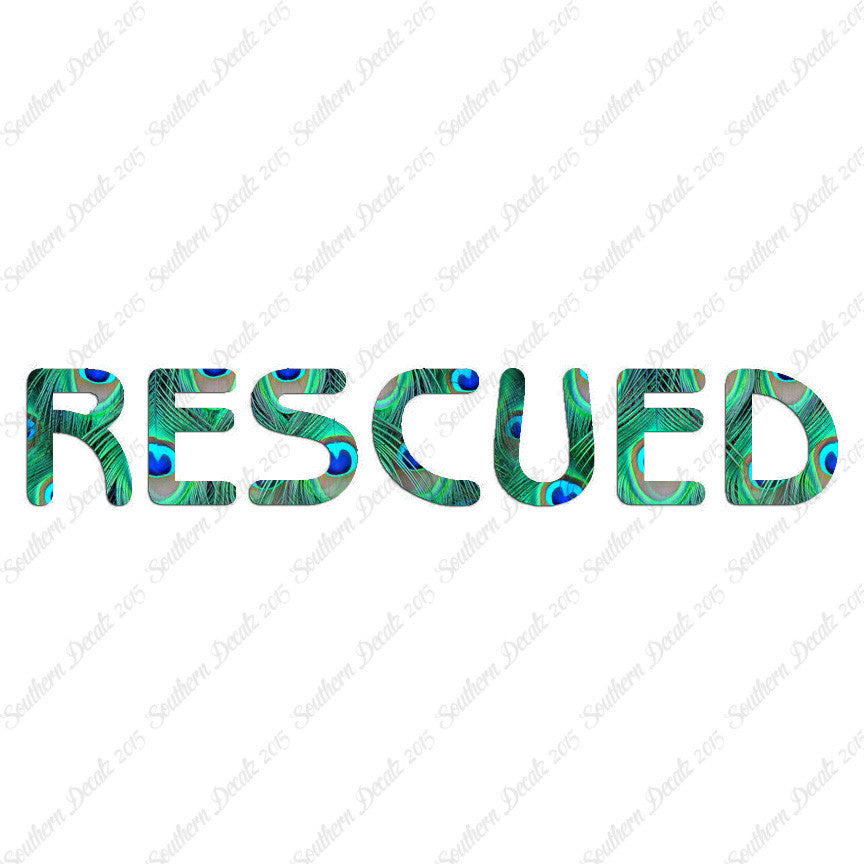 Rescued Paw Print