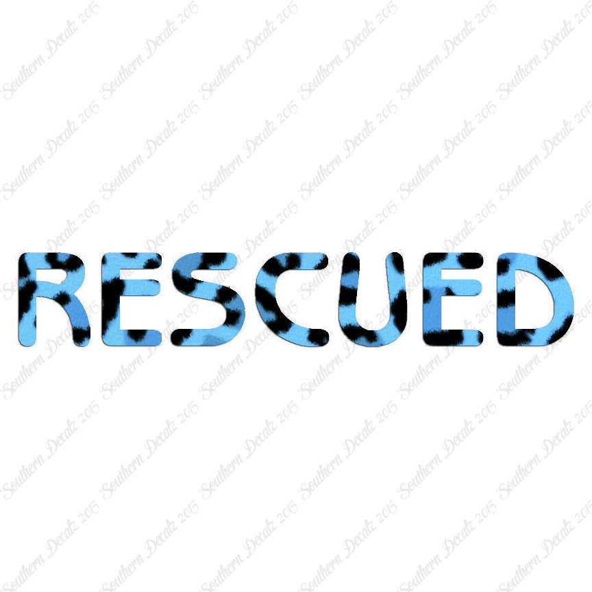 Rescued Paw Print