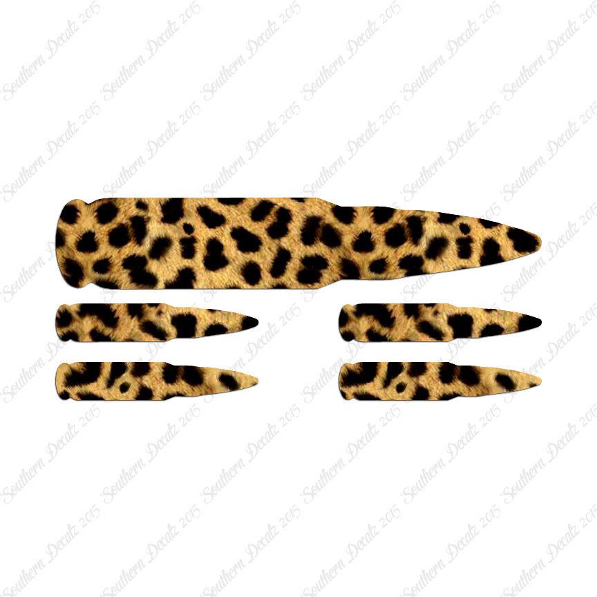Set Of 5 AK47 Bullet Rifle Ammo