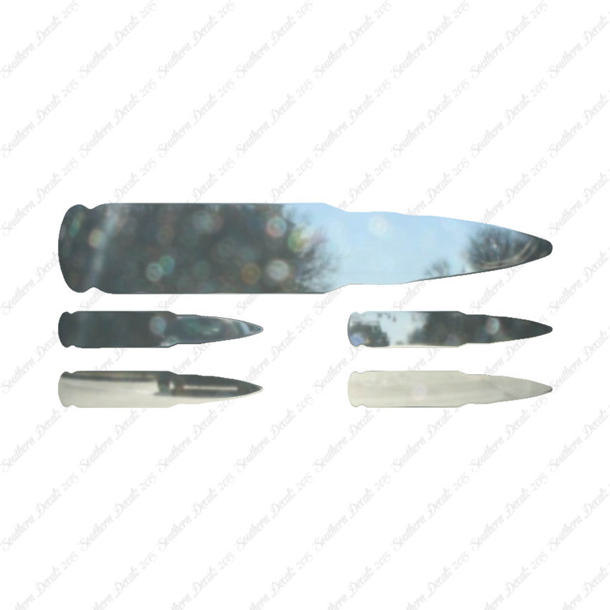 Set Of 5 AK47 Bullet Rifle Ammo