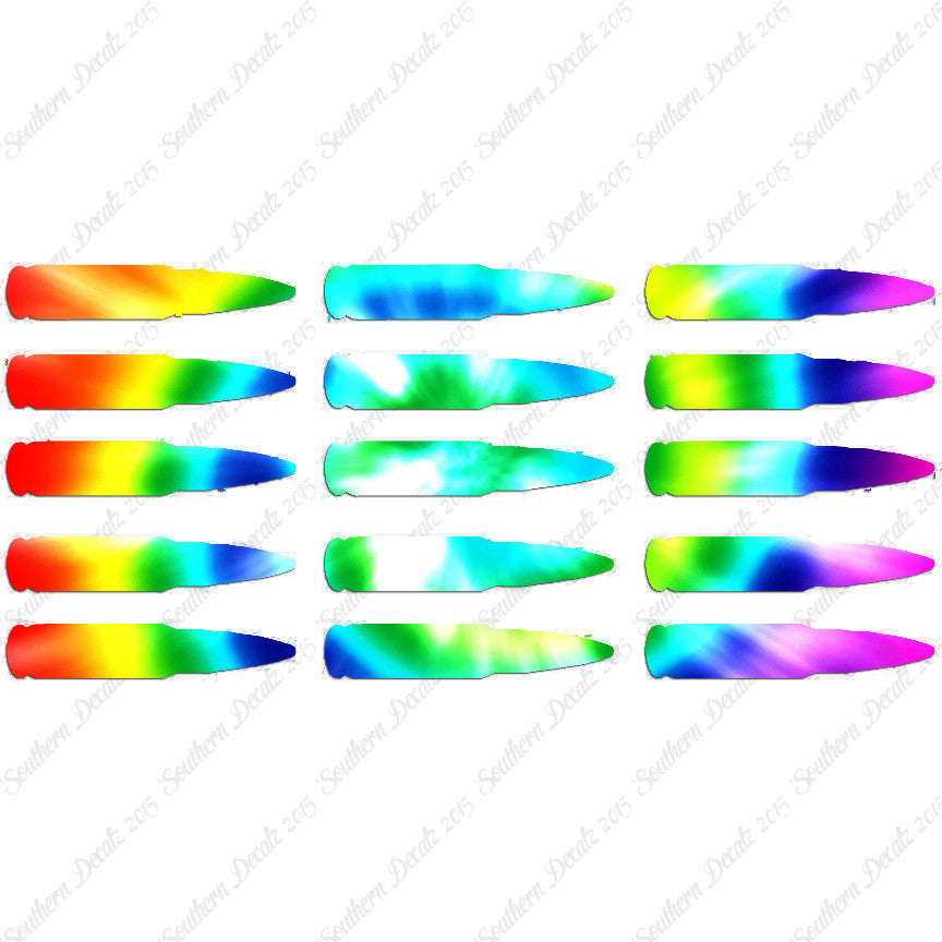 Set Of 15 AK47 Bullets Ammo