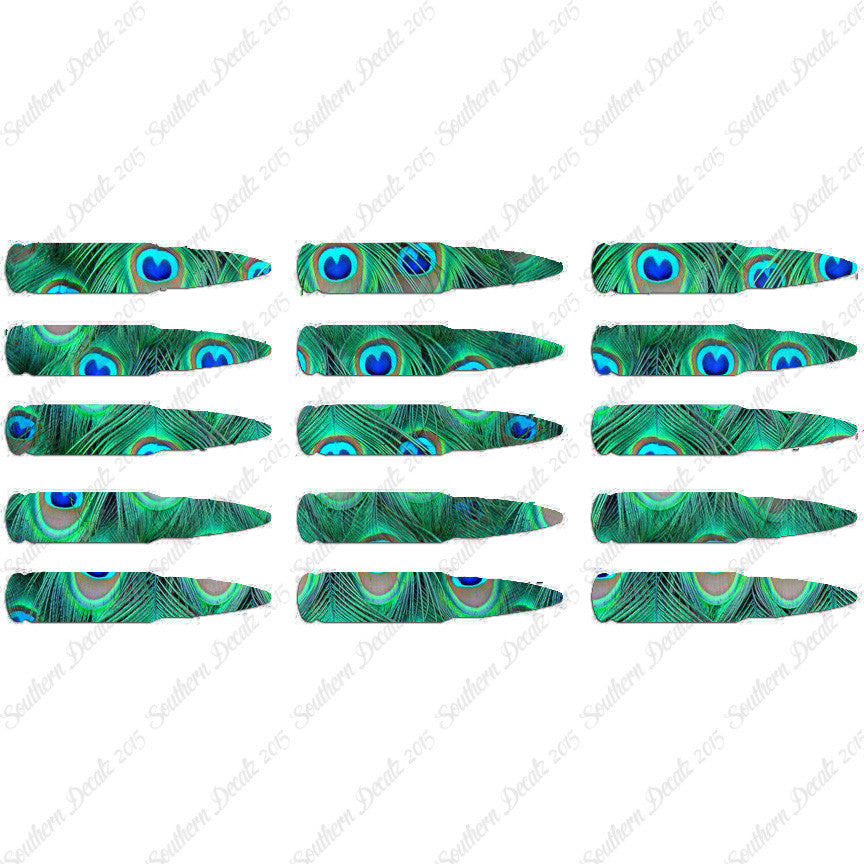 Set Of 15 AK47 Bullets Ammo