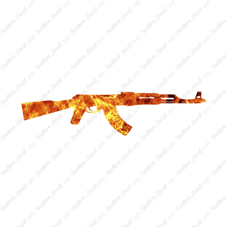 AK47 Gun Assault Rifle