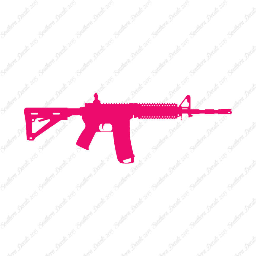 Ar-15 Assault Rifle Gun