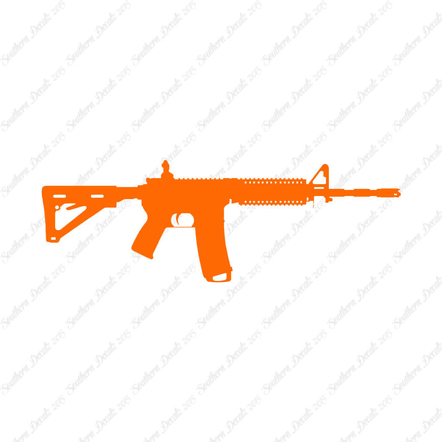Ar-15 Assault Rifle Gun