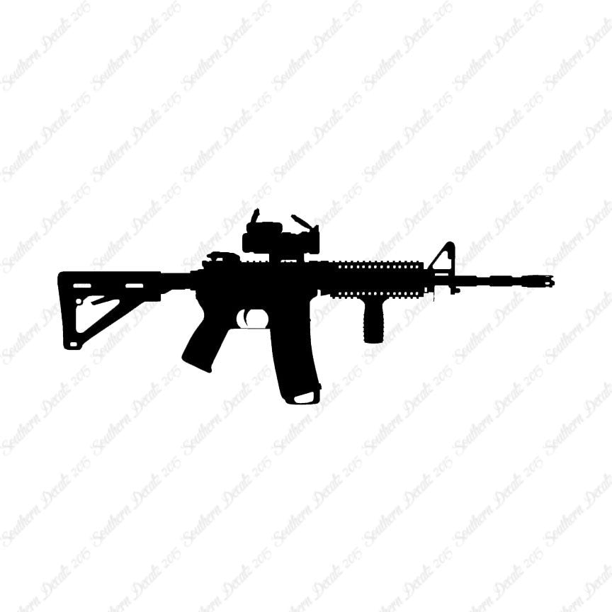 AR-15 Scope Rifle