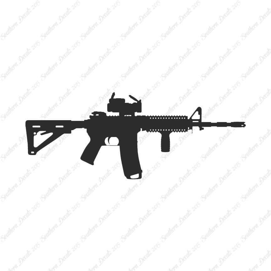 AR-15 Scope Rifle