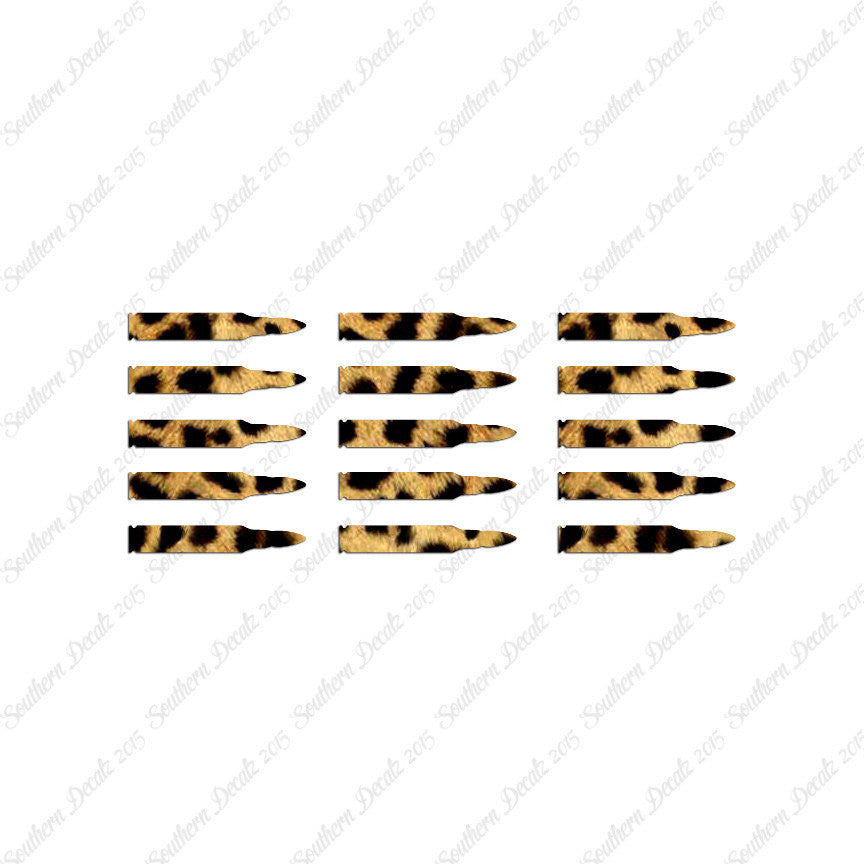 Set Of 15 AR-15 Bullets Rifle Ammo