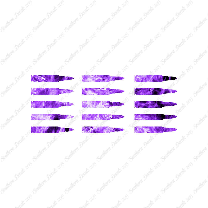 Set Of 15 AR-15 Bullets Rifle Ammo