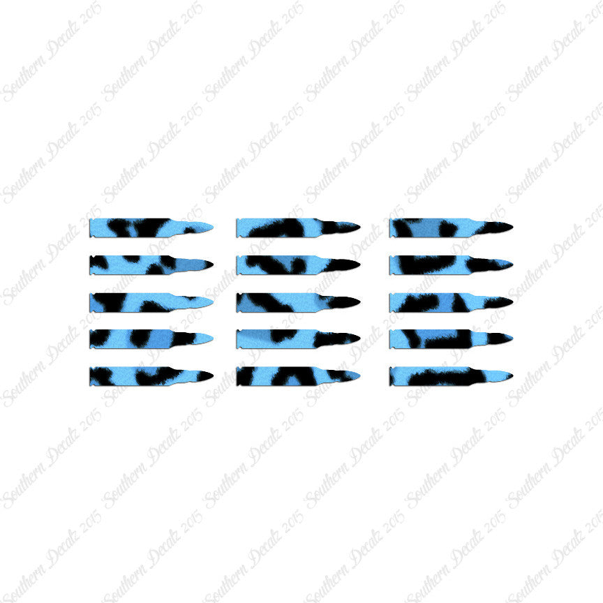 Set Of 15 AR-15 Bullets Rifle Ammo