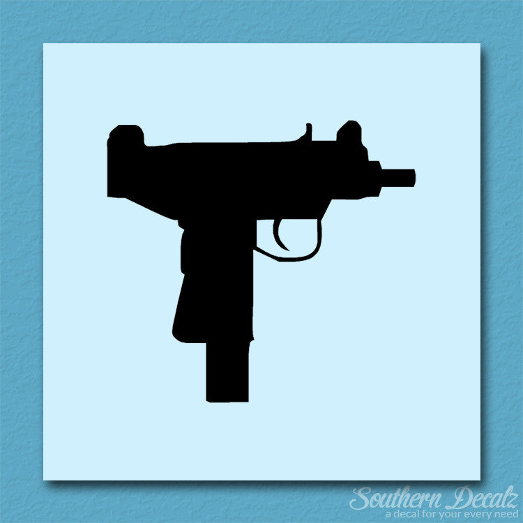 Automatic Uzi Silhouette