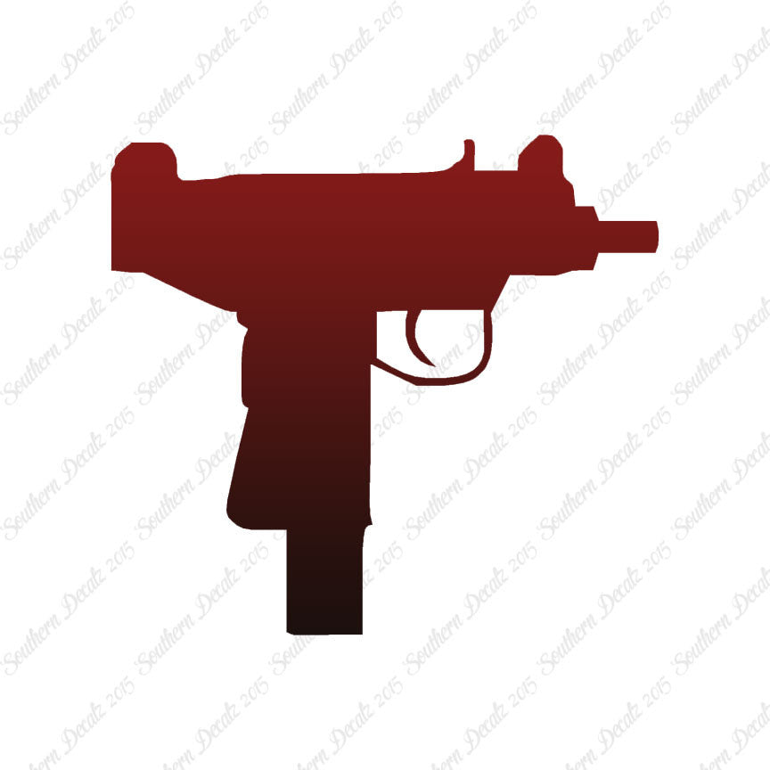 Automatic Uzi Silhouette