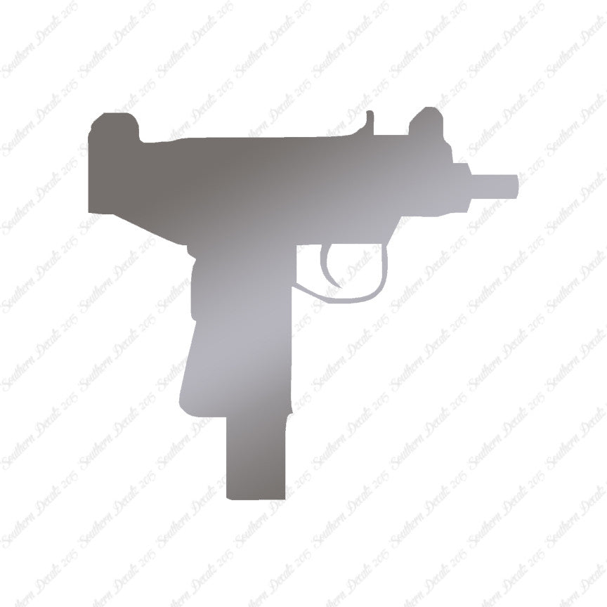 Automatic Uzi Silhouette