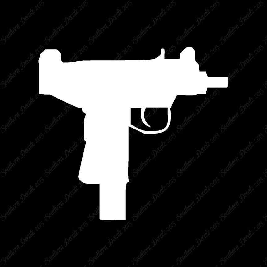 Automatic Uzi Silhouette