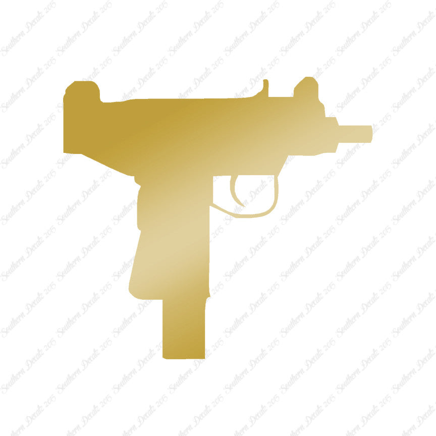 Automatic Uzi Silhouette