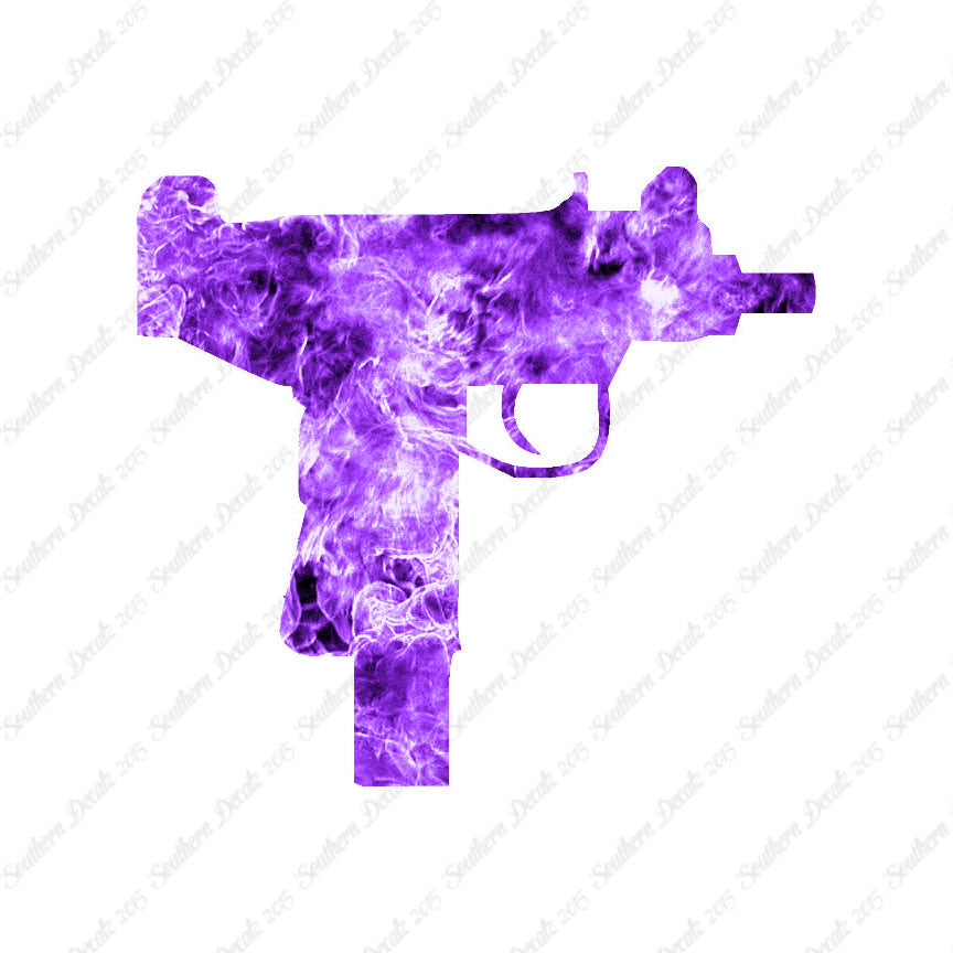 Automatic Uzi Silhouette