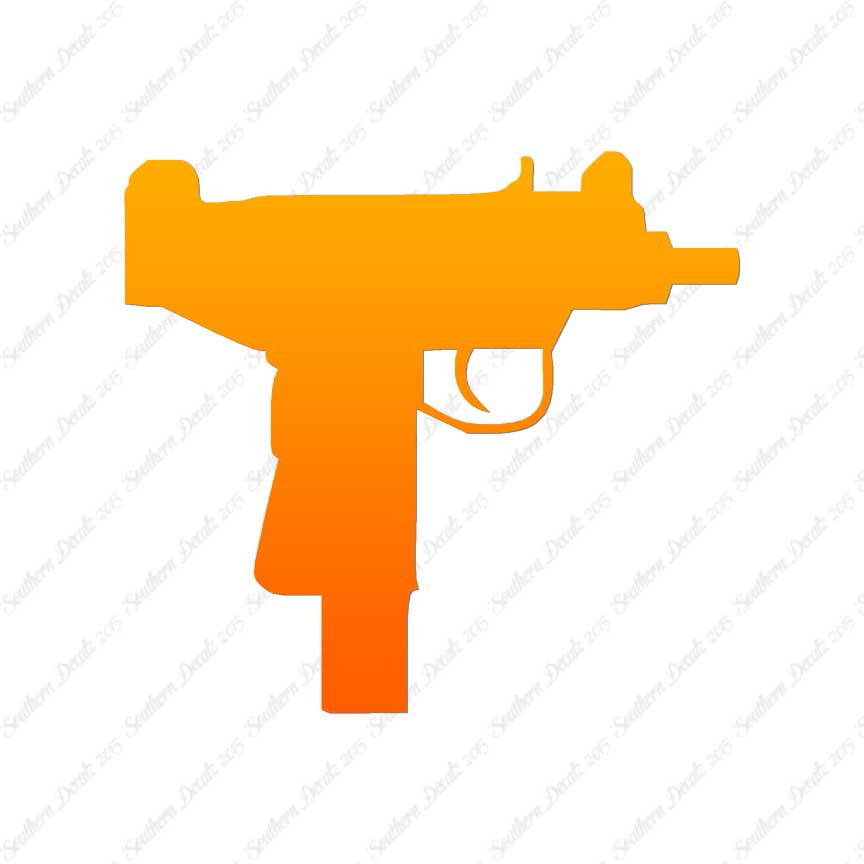 Automatic Uzi Silhouette