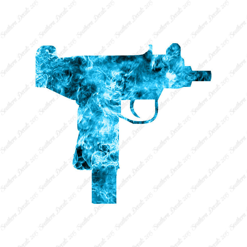 Automatic Uzi Silhouette